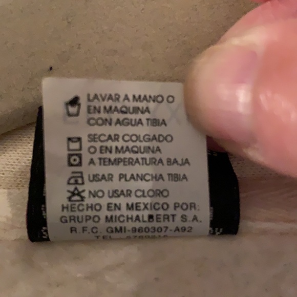 International Jeans cream color Puerto Vallarta women’s zip sweatshirt size XXL - Picture 7 of 10